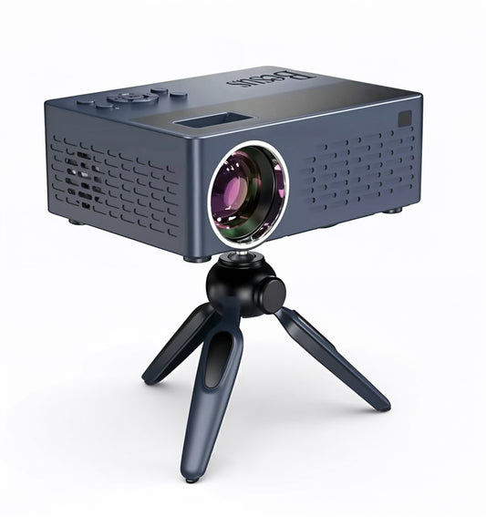 Mini projecteur portable 720P – LED, 5000 lumens, HDMI / USB / AV, projection 40–120